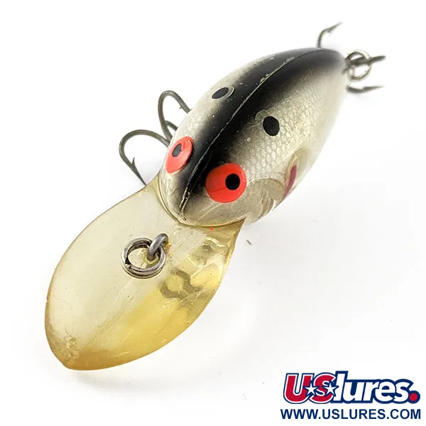 Bomber Model 6A screw tail, 9g Silver Clear, Crankbait #20567
