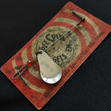 Mille Lacs Lake Spinner, Nikkel, 1g, Spinner #20622