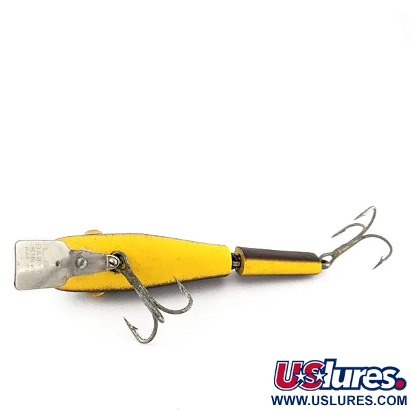 L&S Mirrolure Baby Cat, 14g, Zwart/Geel, Zinkend Kunstaas #20627