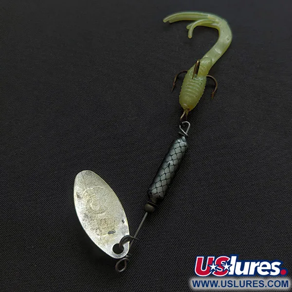 Yakima Bait Worden’s Original Rooster Tail, 8g, Zilver/Chartreuse, Spinner #20644