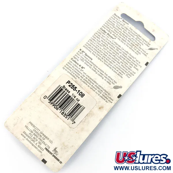 Prescott Spinner Little Doctor 255, 7g Goud, Lepel #20687