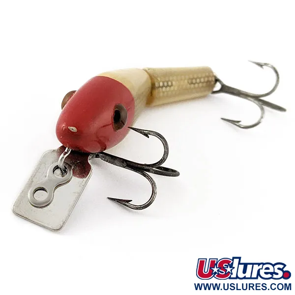L&S Mirrolure 15M, Red Head, 12g, Zinkende plug #20891