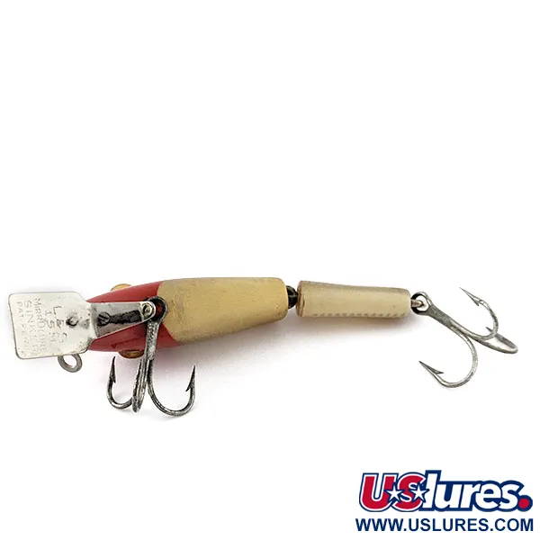 L&S Mirrolure 15M, Red Head, 12g, Zinkende plug #20891