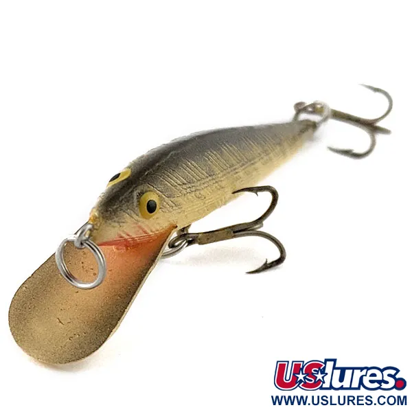 Bill Norman Shiner Minnow, 3g, grijs/bone, Plug #20926