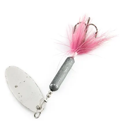 Worden’s Original Rooster Tail 4, 8g, Zilver/Roze, Spinner #20983