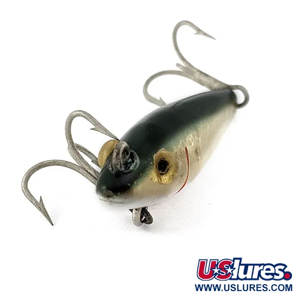 L&S Mirrolure 4M-13, 7g, Groen/Zilver, Zinkende Twitchbait #21057