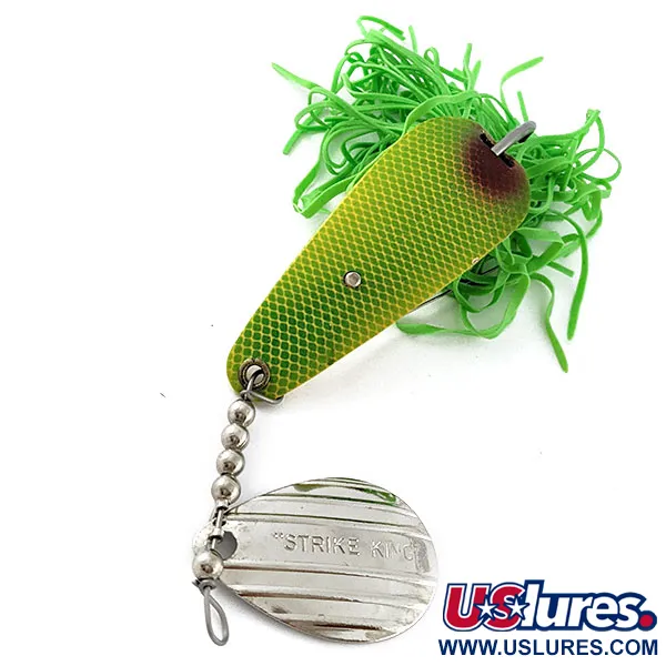 Strike King Timber Spin, 14g groen, Spinnerbait #21178