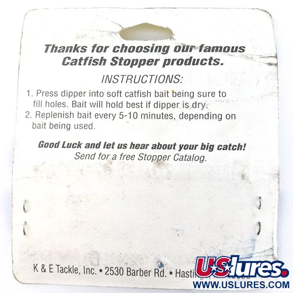 Catfish Team Stopper Bait Dipper, Geel, 6,5cm, Meerval Kunstaas #21202