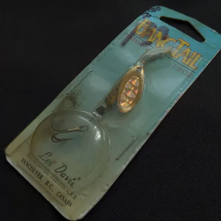 Luhr Jensen Les Davis Bang Tail, Goud, 5g, Spinner #21203