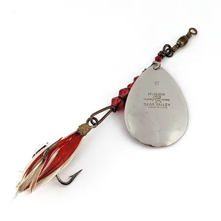 Pflueger Bear Valley, 14g messing/koper/rood, Spinner #21307