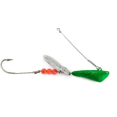 Hildebrandt June Bug Spinnerbait, 21g, Groen en Zilver, Spinnerbait #21411