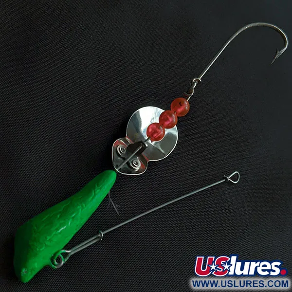 Hildebrandt June Bug Spinnerbait, 21g, Groen en Zilver, Spinnerbait #21411