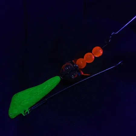 Hildebrandt June Bug Spinnerbait, 21g, Groen en Zilver, Spinnerbait #21411