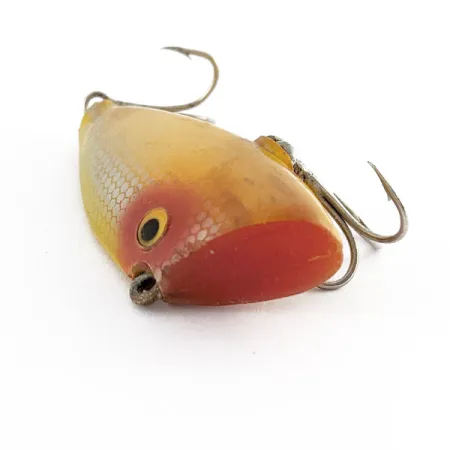 Whopper Stopper Bayou Boogie, 10g Yellow Back Silver Plate, Lipless Crankbait #21551