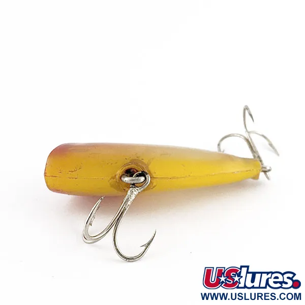 Whopper Stopper Bayou Boogie, 10g Yellow Back Silver Plate, Lipless Crankbait #21551