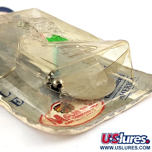 Mann's Little George, 14g, Nickel/Blauw, Tail Spinner #21555