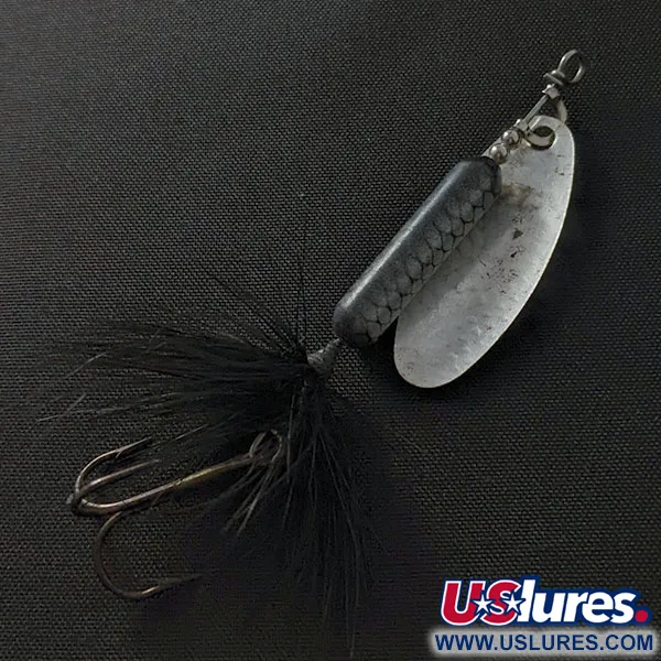 Worden’s Original Rooster Tail 4, goud/nikkel/zwart, 8g, Spinner #21574