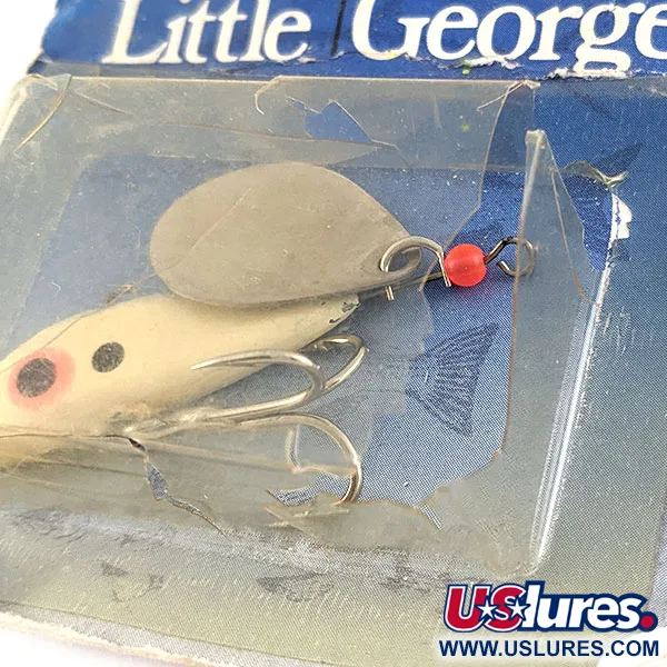 Mann's Little George, 21g Pearl White, Tailspinner #21588