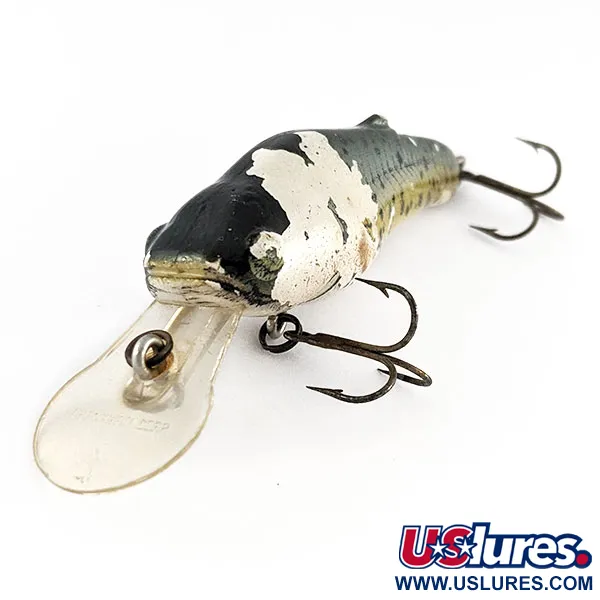 Crankbait Corp Bullcat, 14g, Gespikkeld Olijf/Crème, Plug #21617