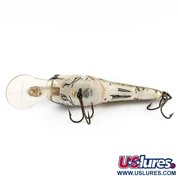 Crankbait Corp Bullcat, 14g, Gespikkeld Olijf/Crème, Plug #21617