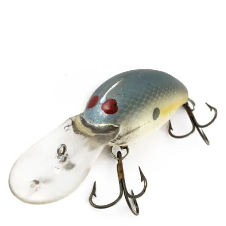 Norman Deep Middle N, 10g, Crème/Blauw, Crankbait #21619