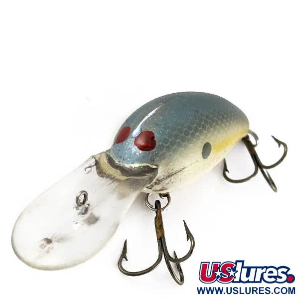 Norman Deep Middle N, 10g, Crème/Blauw, Crankbait #21619