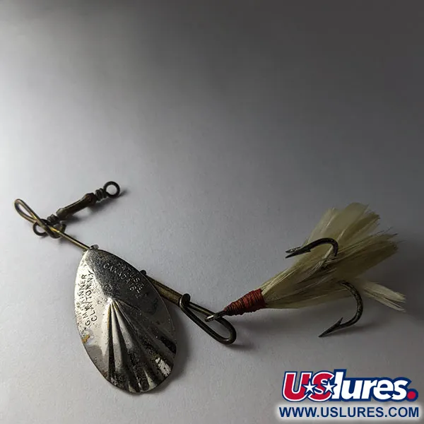 G.M. Skinner 3, 3/16oz (5g), Zilver/Rood, Spinner #21633