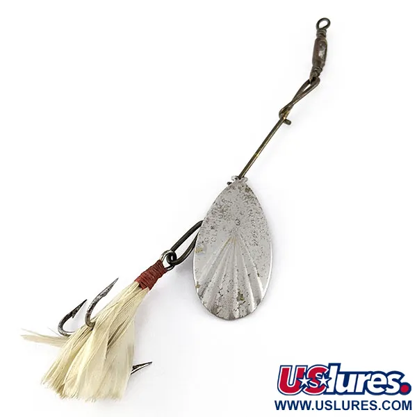 G.M. Skinner 3, 3/16oz (5g), Zilver/Rood, Spinner #21633