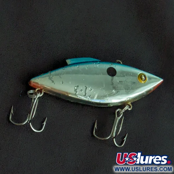 Bill Lewis Rat-L-Trap, 12g (2/5oz), Silver Blue, Lipless Crankbait #21658