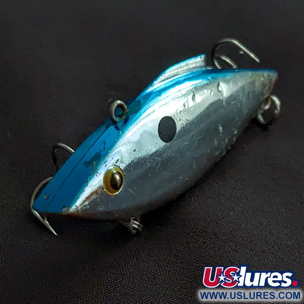 Bill Lewis Rat-L-Trap, 12g (2/5oz), Silver Blue, Lipless Crankbait #21658