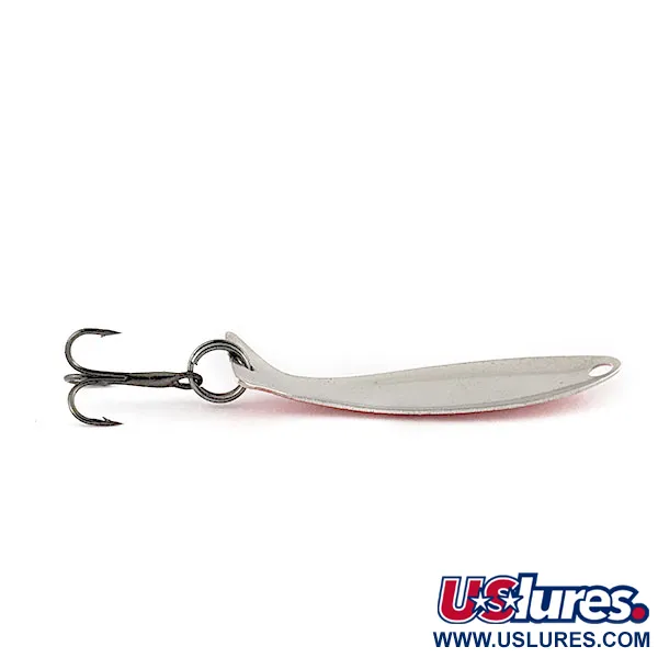 Worth Fly Rod Demon, Nikkel/Rood/Wit, 1.5g, Lepel #21692