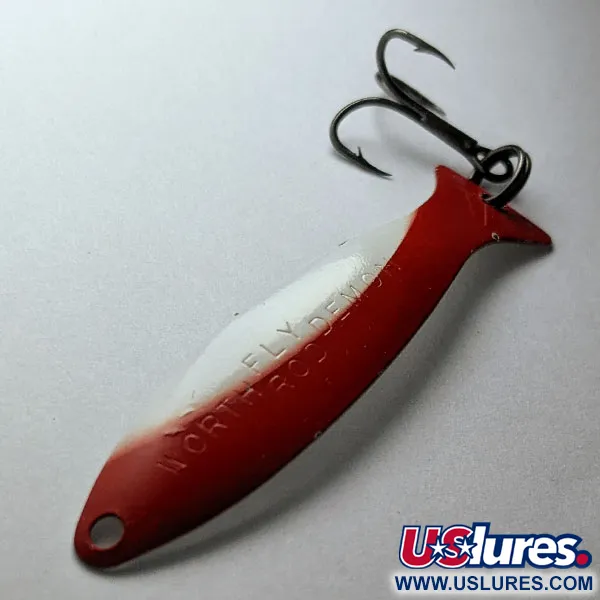 Worth Fly Rod Demon, 2,5g nikkel/rood/wit, Lepel #21693