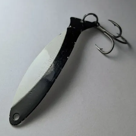 Worth Fly Rod Demon, 2.5g, Nikkel/Wit/Zwart, Lepel #21694