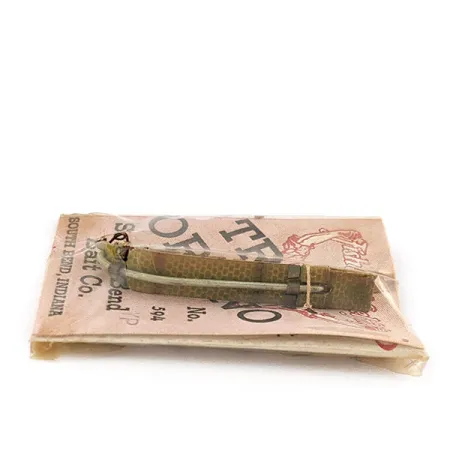 South Bend Trix Oreno 594, 2g groen/goud, vliegenlepel #21698