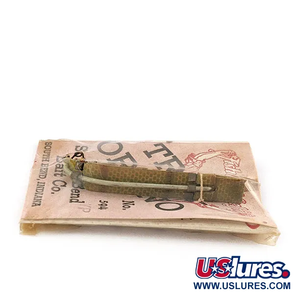 South Bend Trix Oreno 594, 2g groen/goud, vliegenlepel #21698