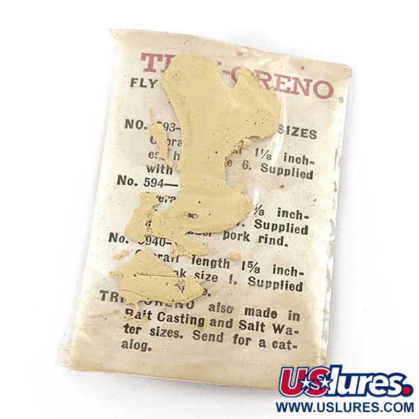 South Bend Trix Oreno 594, 2g groen/goud, vliegenlepel #21698