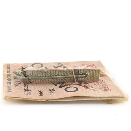 South Bend Trix-Oreno 594, 2g zilver/rood, vliegenrehenger lepel #21699