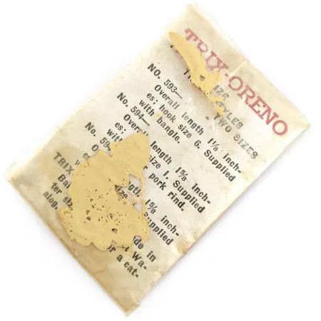 South Bend Trix-Oreno 594, 2g zilver/rood, vliegenrehenger lepel #21699