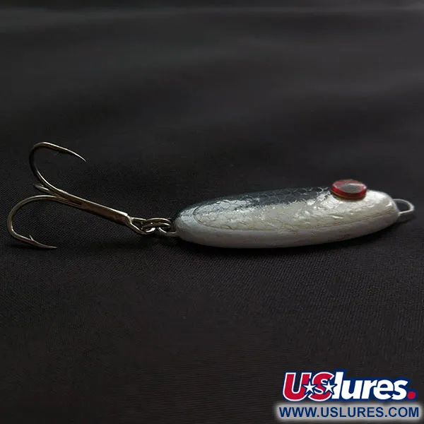 Bomber Slab Spoon, 42g, Zwart/Wit, Lepel #21798