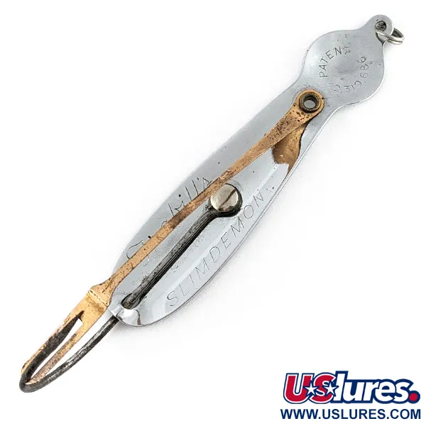 Frabill's Slim Demon Weedless, Nikkel, 14g, Lepel #21837