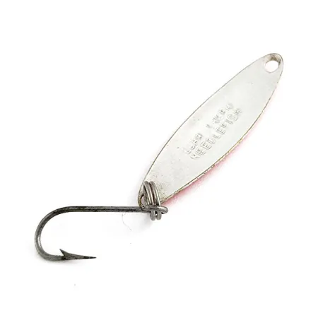 Luhr Jensen Needlefish 1, wit/roze, 2g, Lepel #21838