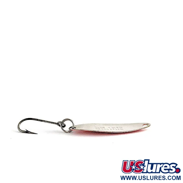 Luhr Jensen Needlefish 1, wit/roze, 2g, Lepel #21838
