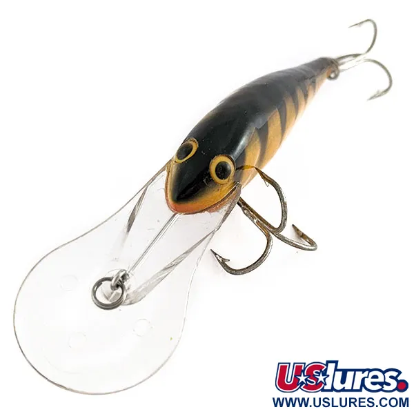 Fred Arbogast Phred’s Shadeaux Wood, Tiger, 14g, Plug #21906