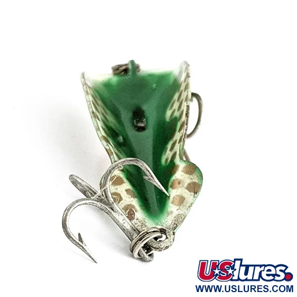 Buck Perry Spoonplug, 7g, Groen/Wit, Kunstaas #21927