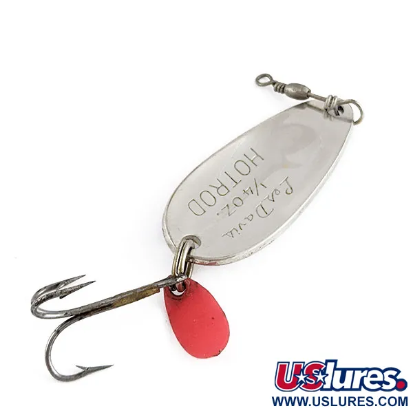 Les Davis Hotrod, 7g Nikkel/Rood, Lepel Kunstaas #21929