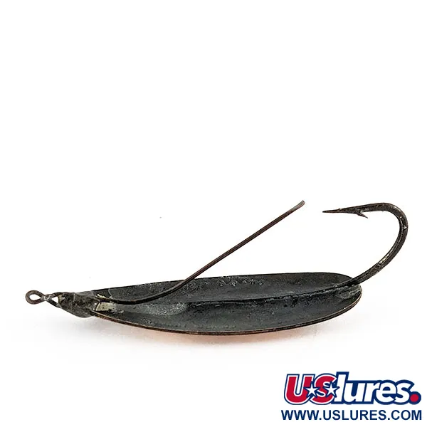 Johnson Silver Minnow, 12g zwart/koper/nikkel, weedless lepel #21948