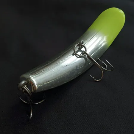 Luhr Jensen Rattling Kwikfish, 48g, Zilver/Geel, Plug #21953