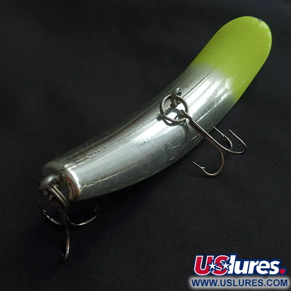 Luhr Jensen Rattling Kwikfish, 48g, Zilver/Geel, Plug #21953