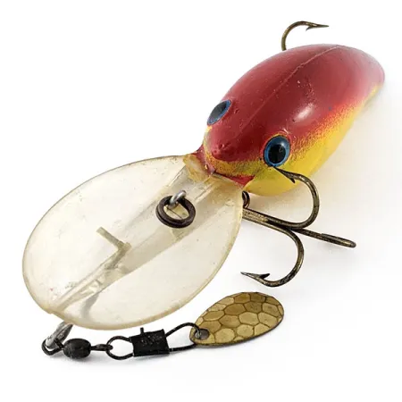 Angler's Pride Luhr Jensen Chow Hound, rood/geel, 21g, diepduikende plug #21971