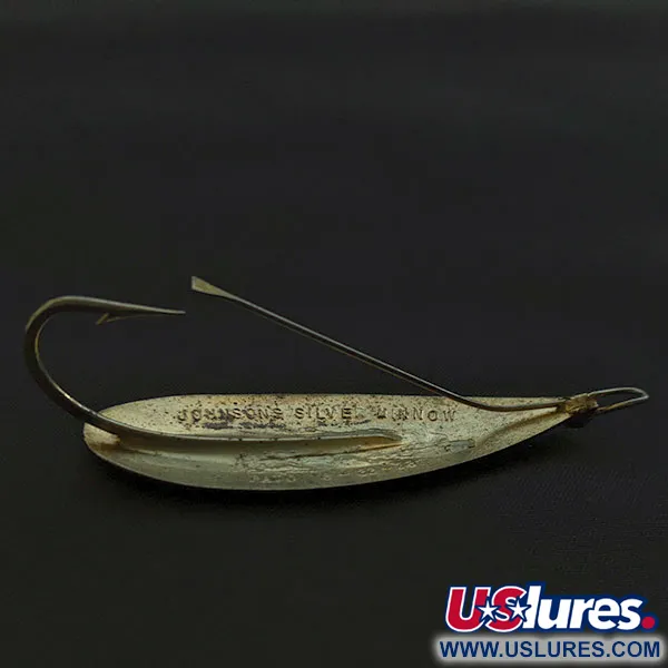 Johnson Silver Minnow, 12g zilver/goud, weedless lepel #21973